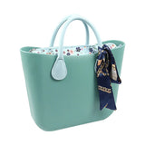 1 Pair Long Floral Scarf for O Bag Handles