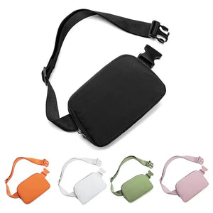 Adjustable Nylon Fanny Pack Waterproof Waist Bag for Running