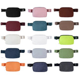 Adjustable Nylon Fanny Pack Waterproof Waist Bag for Running