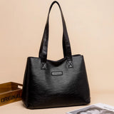 Women's Large Capacity Leather Shoulder Bag