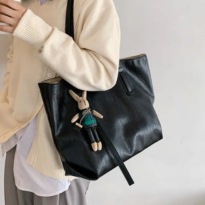 Large Women's Bag PU Leather Shoulder Bags Wild Bags Sac a Main Femme