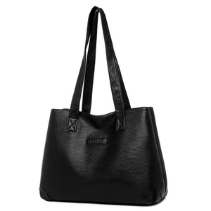 Women's Large Capacity Leather Shoulder Bag