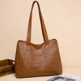 Women's Large Capacity Leather Shoulder Bag