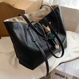 Large Women's Bag PU Leather Shoulder Bags Wild Bags Sac a Main Femme