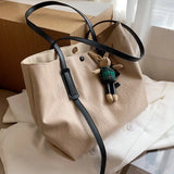 Large Women's Bag PU Leather Shoulder Bags Wild Bags Sac a Main Femme