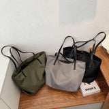 Women's Large Shoulder Bag Nylon Daily Tote Wild Bag