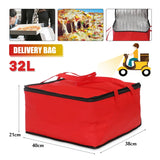 Large Capacity Non-Woven Cooler Bag for Takeaway Lunch