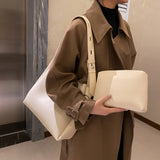 Women's 2-Piece Handbag Set Large Capacity Shoulder Bags PU Leather Wild Bags