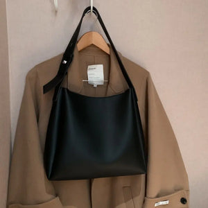 Women's 2-Piece Handbag Set Large Capacity Shoulder Bags PU Leather Wild Bags