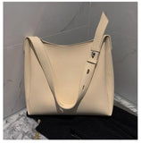 Women's 2-Piece Handbag Set Large Capacity Shoulder Bags PU Leather Wild Bags