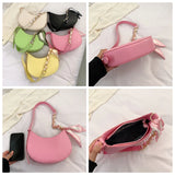 Chic Leather Shoulder Bag for Ladies