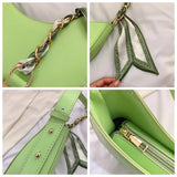Chic Leather Shoulder Bag for Ladies
