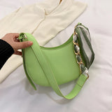 Chic Leather Shoulder Bag for Ladies