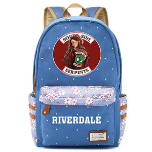 Cartoon Printing Student Schoolbag Floral Backpack