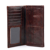 Crocodile Pattern Leather Wallet for Men