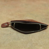 Vintage Ladies Small Purse with Weave Pattern and Rose Prints