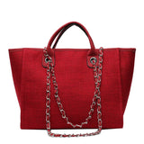 Hot Handbags chains Shoulder Bags Ladies cotton fabric women messenger bags