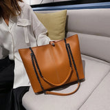Hot Women Chain Handbags Large Leather Shoulder Bag Tote