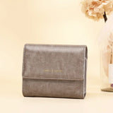 Women Wallet Coin Purses Oil Wax Skin Coin Wallet Key Bag