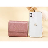 Women Wallet Coin Purses Oil Wax Skin Coin Wallet Key Bag
