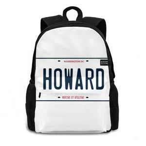 Howard Plate Backpacks for School Teenagers Girls Travel Bags