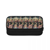 Howl Pen Box Student School Anime Zipper Pen Bag Child Stationery Bag Gift
