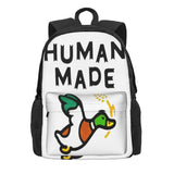 Duck Print Backpack for Men and Women