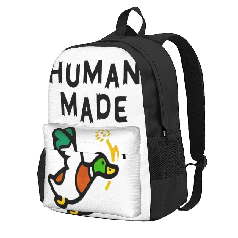 Duck Print Backpack for Men and Women