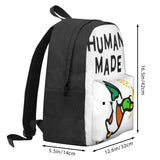 Duck Print Backpack for Men and Women