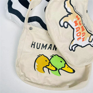 Vintage Canvas Shoulder Messenger Bag for Couples