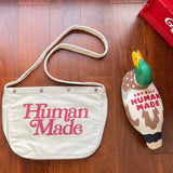 Human Girls Don?t Cry Bag Men 1:1 HUMAN Canvas Women Bags Couple Backpack