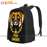 Pop Smoke Backpack Large Capacity School Storage Bag