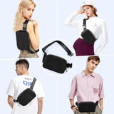 Waterproof Crossbody Chest Bag for Running Women Men