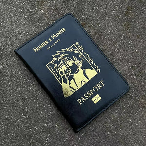 Hunter X Hunter Passport Cover Anime Travel Passport Holder