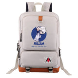 Hunter x Hunter Canvas HxH Women Backpack High Capacity Student BookBag