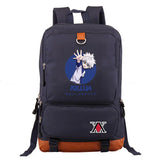 Hunter x Hunter Canvas HxH Women Backpack High Capacity Student BookBag