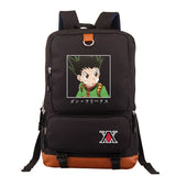 Hunter x Hunter Canvas HxH Women Backpack High Capacity Student BookBag