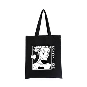 Hunter x Hunter Canvas Bag Casual Japanese Large-Capacity Female Shopping Bag
