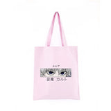 Hunter x Hunter Canvas Bag Casual Japanese Large-Capacity Female Shopping Bag