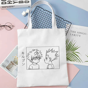 Hunter x Hunter jute shopping bag reusable grocery tote