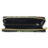 Hycool Long Women Wallet Hawaii Flower Samoan Tribal Print Wallets For Women