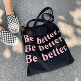 Corduroy Shoulder Bag Reusable Tote Handbag for Women