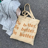 Corduroy Shoulder Bag Reusable Tote Handbag for Women