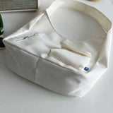 Canvas Handbag Women's Casual Large Capacity Shoulder Messenger Tote Bag