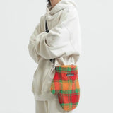 Casual Lamb Polyester Tote Shoulder Bag for Women