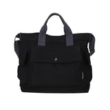 Casual Canvas Shoulder Bag with Adjustable Strap