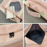 Rabbit Doll Schoolbag Waterproof Nylon Rucksack