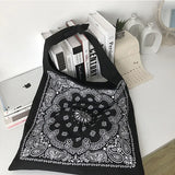 Women's Canvas Shoulder Bag Casual Tote Reusable Shopping Bag Handbag