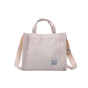 Women's Corduroy Shoulder Bag Canvas Handbag Totes Casual Vintage Purse