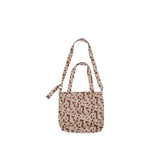 Leopard Print Corduroy Shoulder Bag Large Capacity Totes